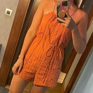 Revolve Woven Romper